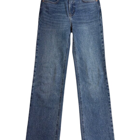 Denim Forum (Aritzia) "The Gia High Rise Carrot 26L" Blue Jeans (28) - Picture 1 of 3